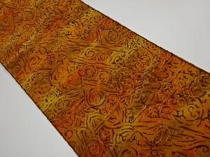 リサイクル　本場筑前博多抽象模様織出し名古屋帯